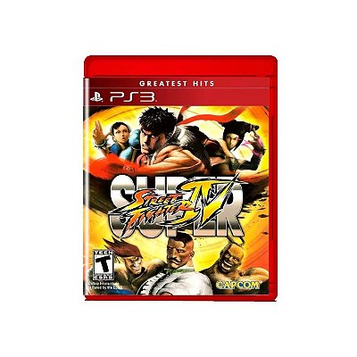 Super Street Fighter IV Greatest Hits Mídia Física PS3 (USADO)