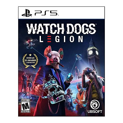 Watch Dogs Legion PS5 Mídia Física Lacrado