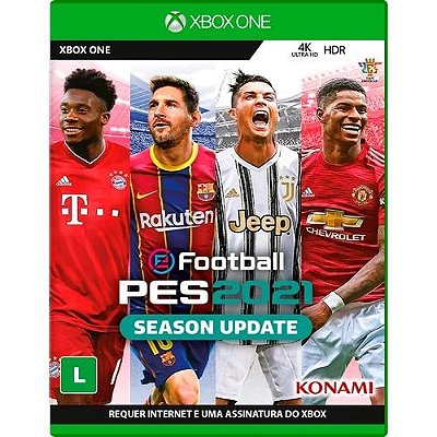 Pro Evolution Soccer 2021 PES 2021 Mídia Física Xbox One (USADO)