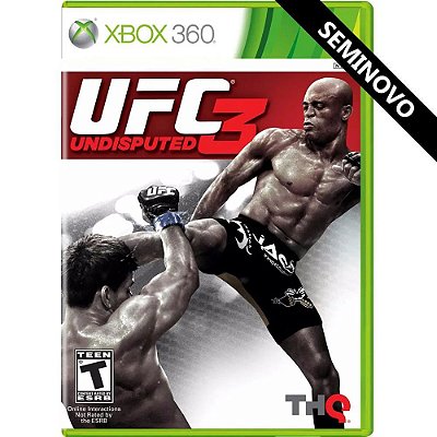 UFC Undisputed 3 Mídia Física Xbox 360 (USADO)