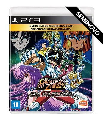 Os Cavaleiros do Zodíaco Alma dos Soldados Mídia Física PS3 (USADO)