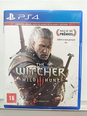 The Witcher 3 Wild Hunt Mídia Física PS4 (USADO)