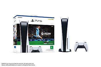 Sony Playstation 5 Bundle EA Sports FC 24 - Ps5 Com Leitor
