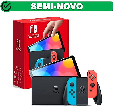 Nintendo Switch Oled 64GB Neon - SWITCH OLED (USADO)