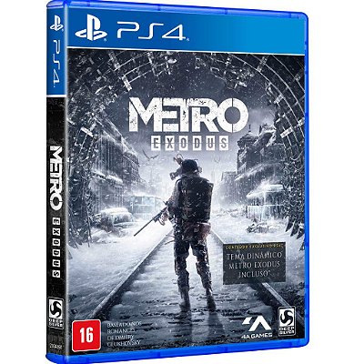 Metro Exodus Mídia Física PS4 (USADO)
