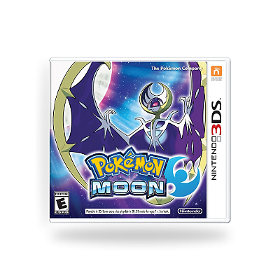 Pokémon Moon Nintendo 3DS Original Lacrado