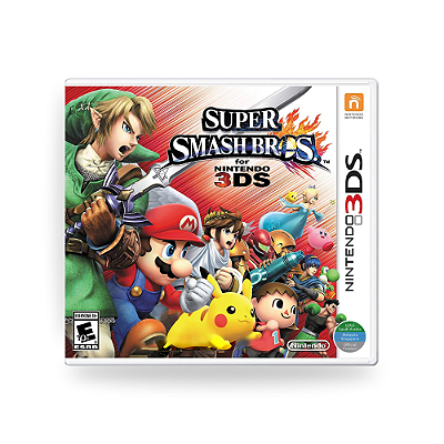 Super Smash Bros Nintendo 3DS Original Lacrado