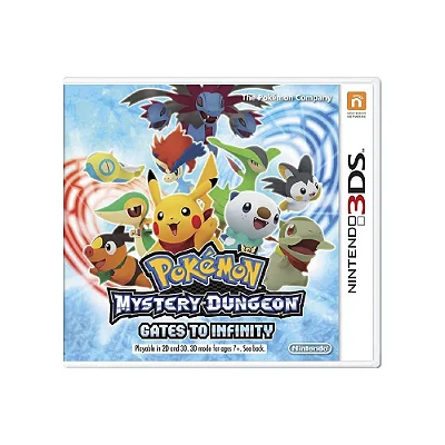 Pokémon Mystery Dungeon Gates to Infinity Nintendo 3DS Original Lacrado