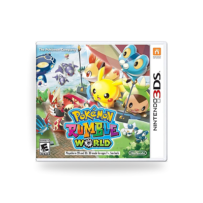 Pokémon Rumble World Nintendo 3DS Original Lacrado