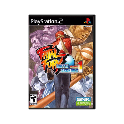 Fatal Fury Battle Archives Vol.1 PS2 Original Lacrado (Americano)