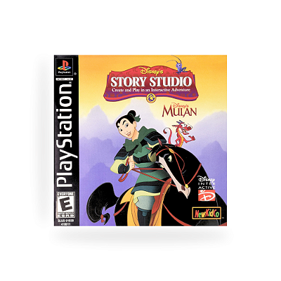 Disney's Story Studio: Mulan - PS1 Original Lacrado