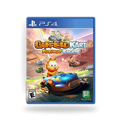 Garfield Kart Furious Racing PS4 Mídia Física Lacrado