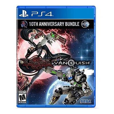 Bayonetta & Vanquish - Anniversary Bundle PS4 Mídia Física Lacrado