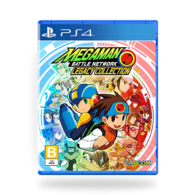 Mega Man Battle Network Legacy Collection PS4 Mídia Física Lacrado