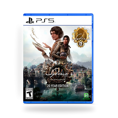 Syberia The World Before 20 Year Edition PS5 Mídia Física Lacrado