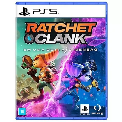 Ratchet & Clank Em Uma Outra Dimensão PS5 Mídia Física Lacrado