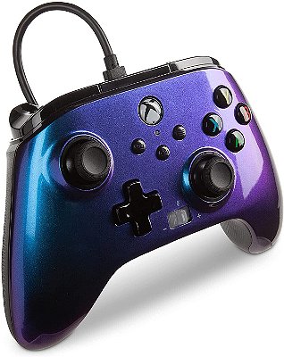 Controle PowerA Enhanced  Xbox One - Series X|S - PC - Nebula