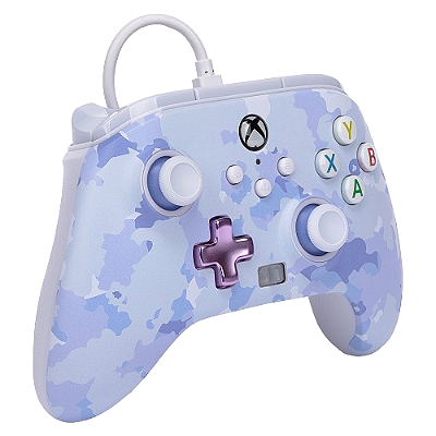 Controle PowerA Enhanced  Xbox One - Series X|S - PC - Purple Camo