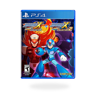 Mega Man X Legacy Collection 1+2 PS4 Mídia Física Lacrado