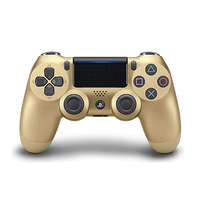 Controle PS4 Sem Fio Original Sony PlayStation 4 Dualshock 4 - Ouro Gold