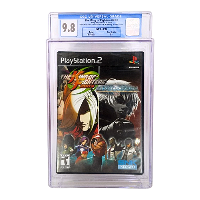 The King of Fighters 2002/2003 PS2 Certificado CGC 9.8