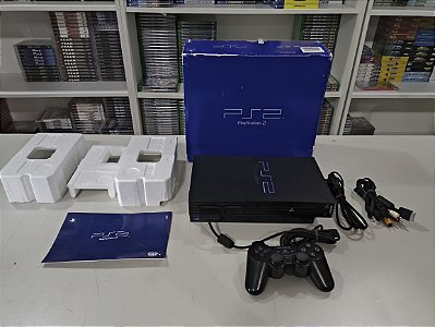 Console Sony Playstation 2 Fat Americano SCPH-30001R - PS2 FAT