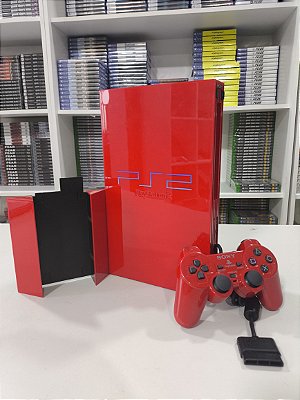 Console Sony Playstation 2 Fat European automobile Super Red SCPH-3001R - PS2 FAT