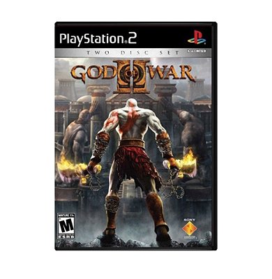 God of War 2 Two Disc Set PS2 Original Lacrado (Americano)