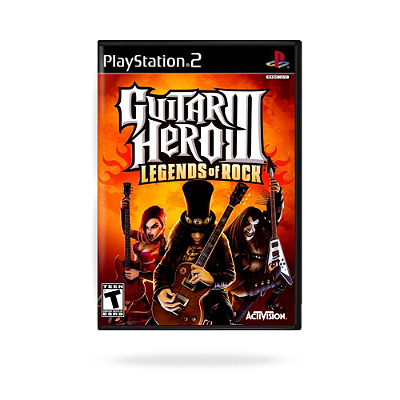 Guitar Hero 3 Legends of Rock PS2 Original Lacrado (Americano)