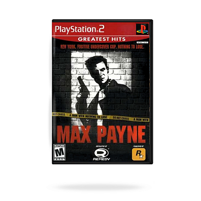 Max Payne GH PS2 Original Lacrado (Americano)