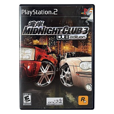 Midnight Club 3 Dub Edition PS2 Original Americano (Usado)