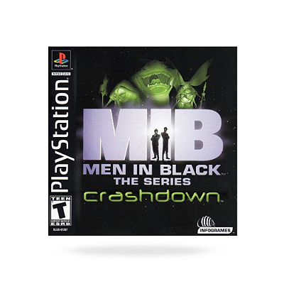 MIB Men In Black the Series Crashdown PS1 Original Novo Lacrado