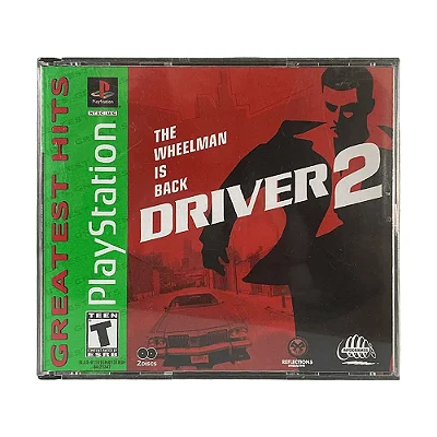 Driver 2 GH PS1 Original Novo Lacrado (Com Detalhes)