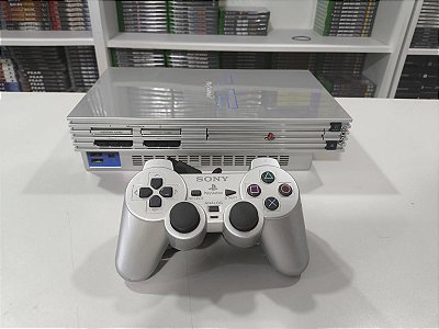 Console Sony Playstation 2 Fat Automobile Silver SCPH-3001R - PS2 FAT