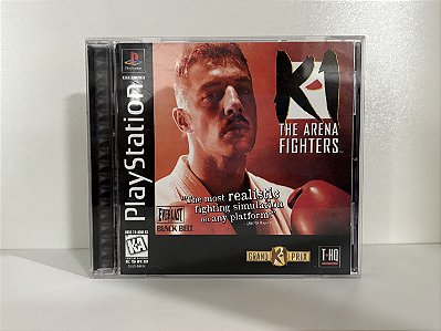 K-1 The Arena Fighters PS1 Original Americano (Usado)