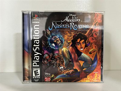 Disney Aladdin Nasiras Revenge  PS1 Original Americano (Usado)