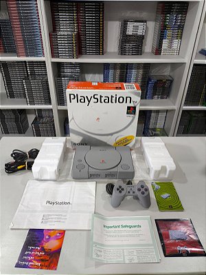 Console Playstation 1 Fat Americano Travado SCPH-5501 CIB - PS1 FAT