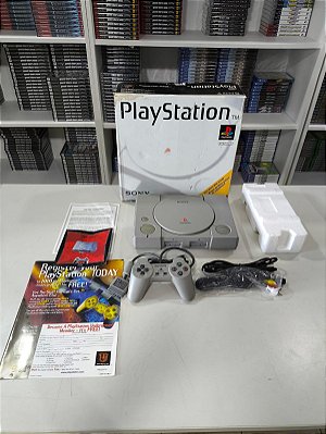 Console Playstation 1 Americano Travado SCPH-1001 - PS1 Fat Serial Batendo