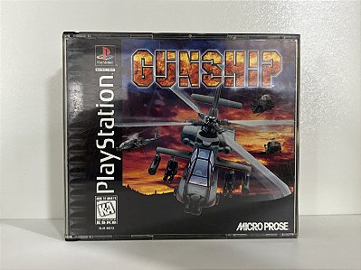 Gunship PS1 Original Americano (Usado)