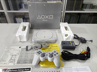 Console Playstation One Slim - PS One Baby Americano SCPH-101- PS1 CIB