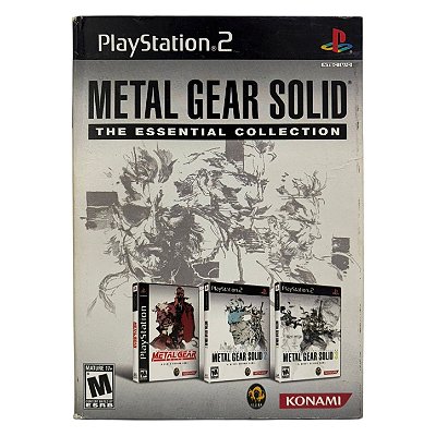 Metal Gear Solid The Essential Collection PS2 Original Americano (Usado)