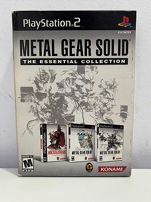 Metal Gear Solid The Essential Collection PS2 Original Americano (Usado)