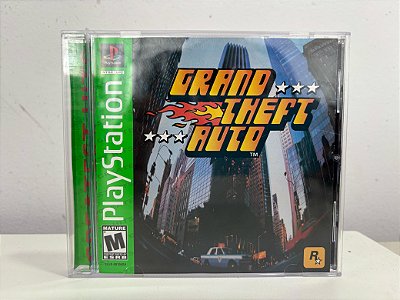 Grand Theft Auto - GTA GH PS1 Original Americano (Usado com Detalhes)