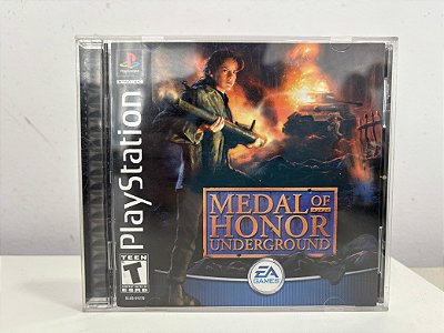 Medal Of Honor Underground PS1 Original Americano (Usado)