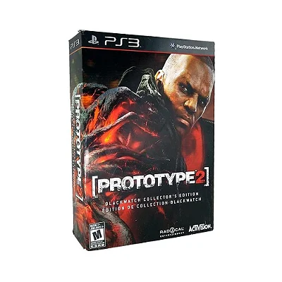 Prototype 2 Blackwatch Collector's Edition PS3 Original Mídia Física Lacrado