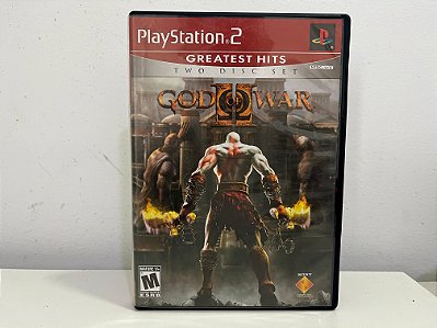 God Of War 2 Two Disc Set GH PS2 Original Americano (Usado)