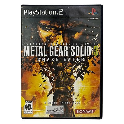 Metal Gear Solid 3 Snake Eater PS2 Original Americano (Usado)