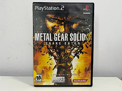 Metal Gear Solid 3 PS2 Original Americano (Usado)