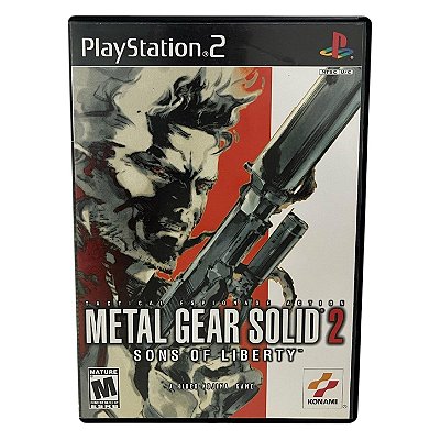 Metal Gear Solid 2 Sons of Liberty PS2 Original Americano (Usado)