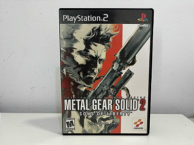 Metal Gear Solid 2 PS2 Original Americano (Usado)